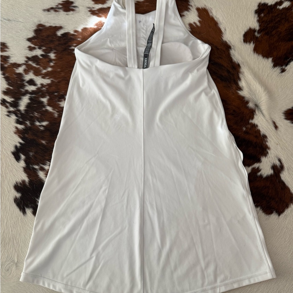 Vuori White Racerback Mini Dress - Picture 2 of 3